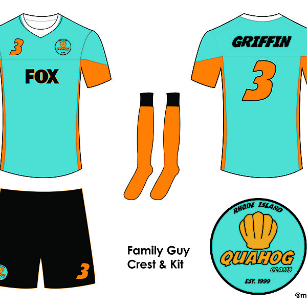 Family Guy Quahog Kit and Crest