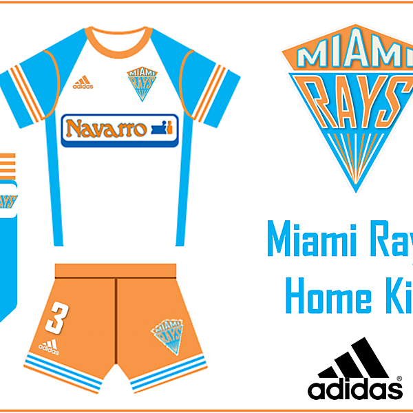 Miami Rays Home Kit