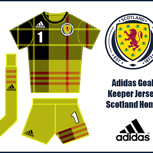 Adidas Goal Keeper - Scotland Home