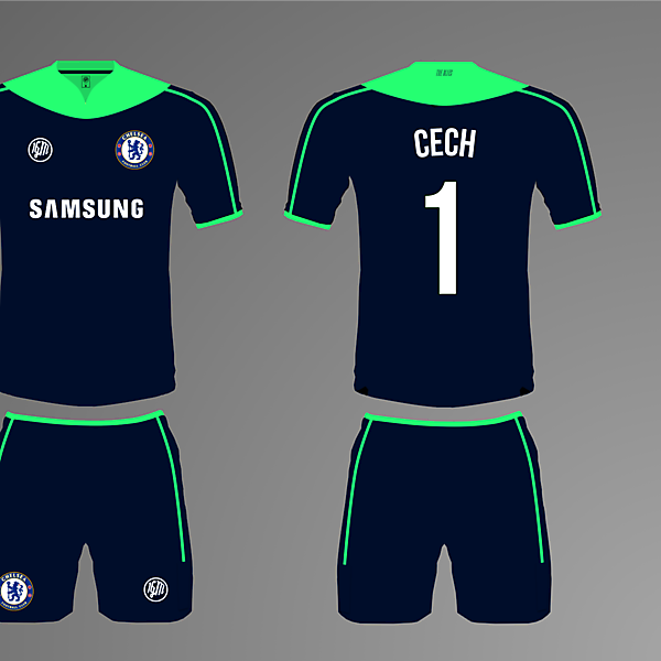 Chelsea Home Goalkeeper Kit