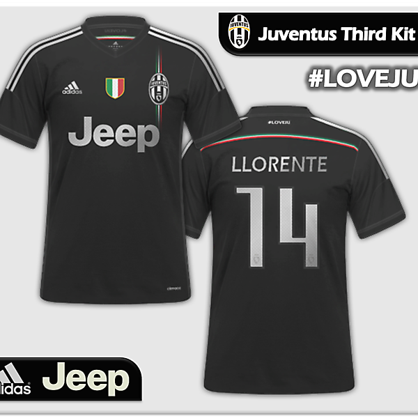 Juventus Adidas Third/Euro Kit