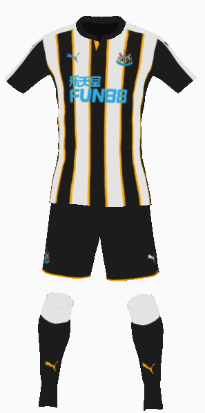 Newcastle United Home Kit