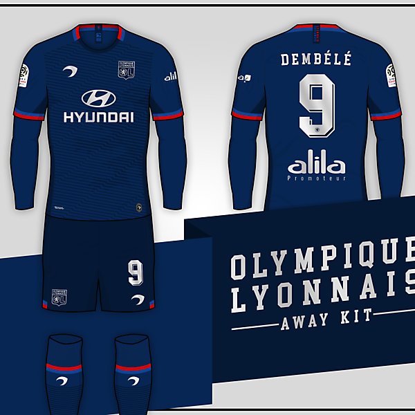 Olympique Lyonnais | Away Kit