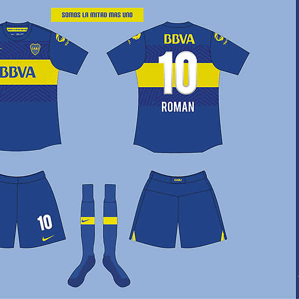 Boca Jrs Home Kit 01