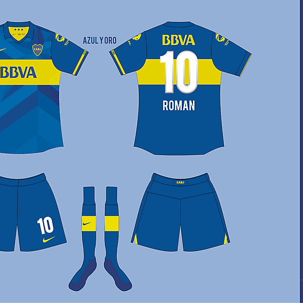 Boca Jrs Home Kit 02