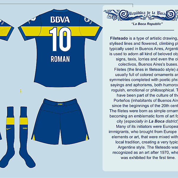 Boca Jrs Home Kit 04