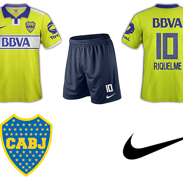 Boca Juniors Away Kit