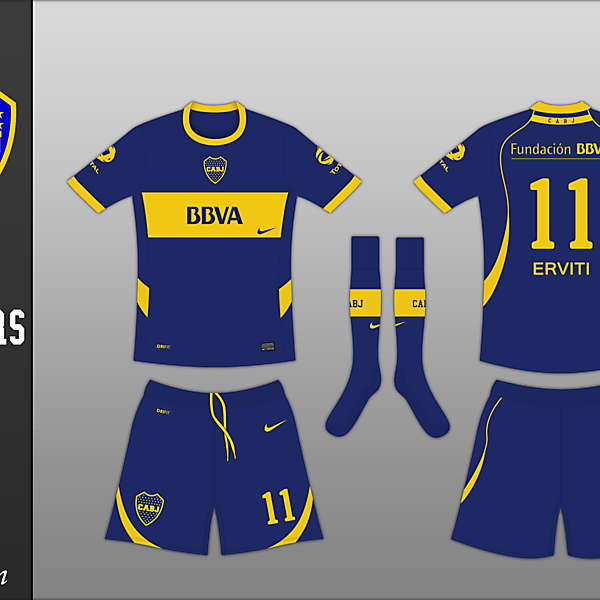 Boca Juniors Home Kit