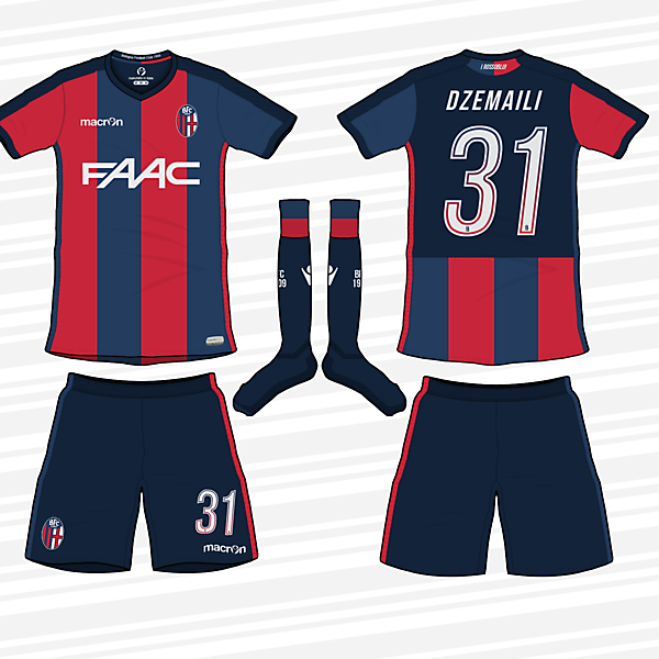 KDC #3: Bologna FC 1909 Home Kit