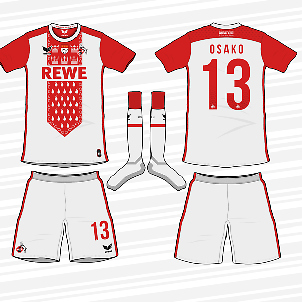 KDC #4: 1. FC Köln Special Karneval kit