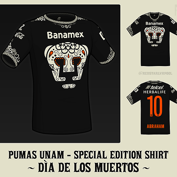 Pumas UNAM - Special Edition Día de los Muertos Shirt