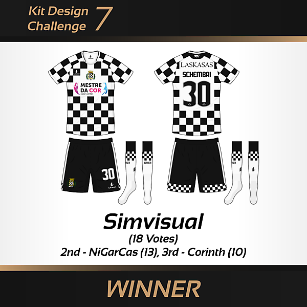 WINNER - Kit Design Challenge 7 - Boavista FC