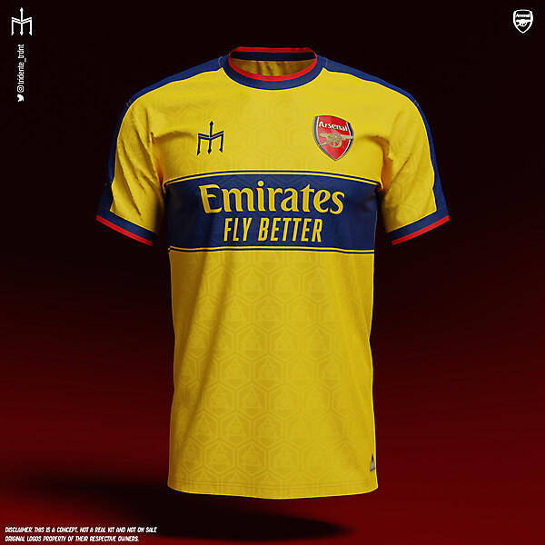 Arsenal Football Club X TRIDENTE | Home kit | KOTW