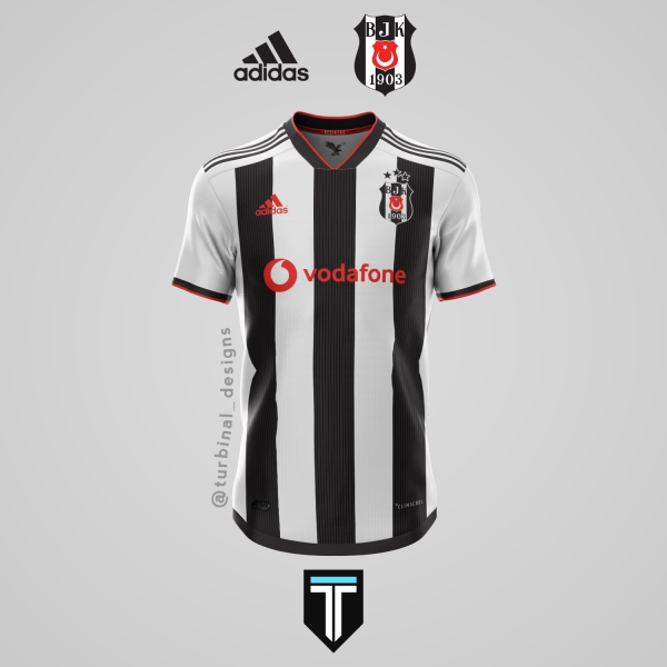 Beşiktaş x Adidas - Home Kit Concept