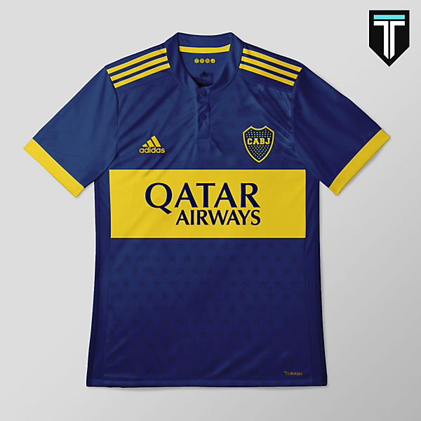 Boca Juniors x Adidas - Home Kit