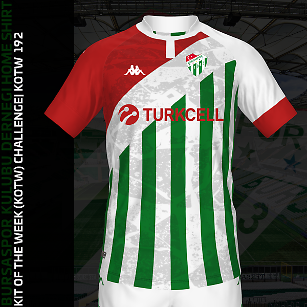 Bursaspor Kulübü Derneği Home Shirt | KOTW 192