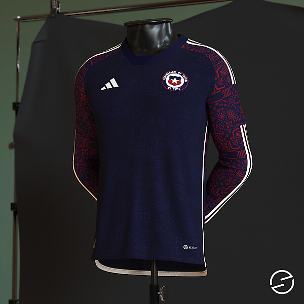 Chile x Adidas concept third shirt