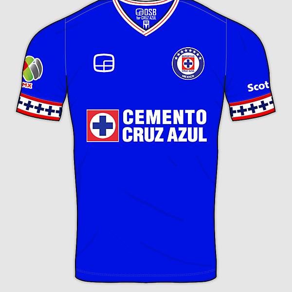 Cruz Azul Home Shirt