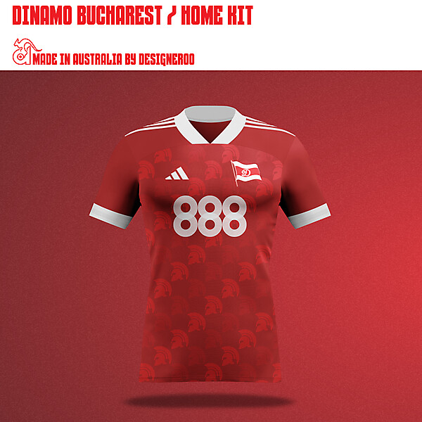 Dinamo Bucharest / Adidas / Home Kit