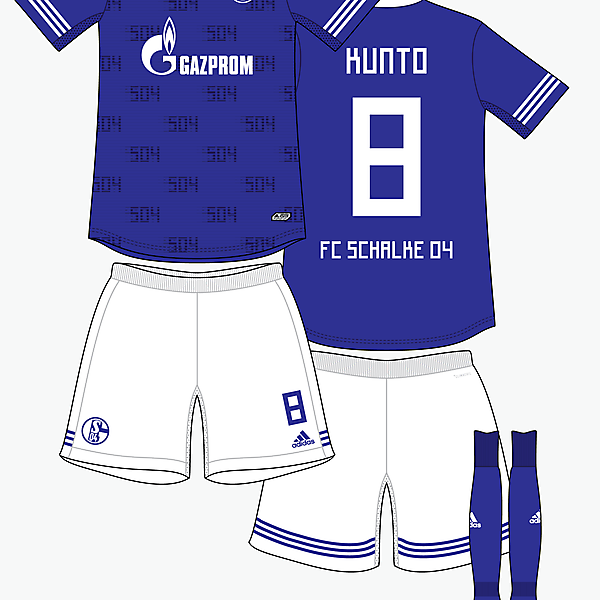 FC Scahlke 04 home kit by @kunkuntoto