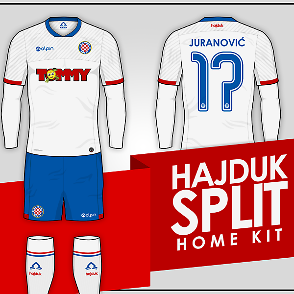 HNK Hajduk Split // Home kit