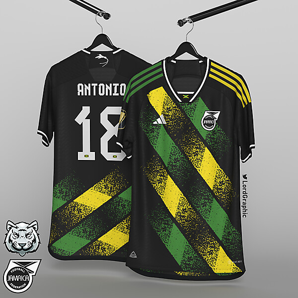 Jamaica x Adidas | Third concept jersey design
