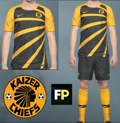 Kaizer Chiefs 2019 Home kit by feliplayz