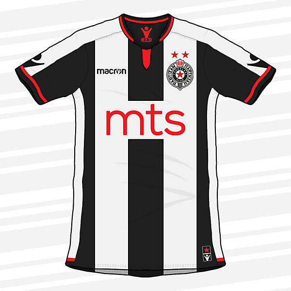 KOTW | Partizan Belgrade Home Shirt