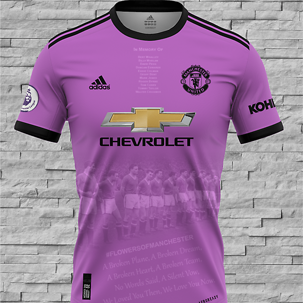 Manchester United - Flowers of Manchester Away Kit