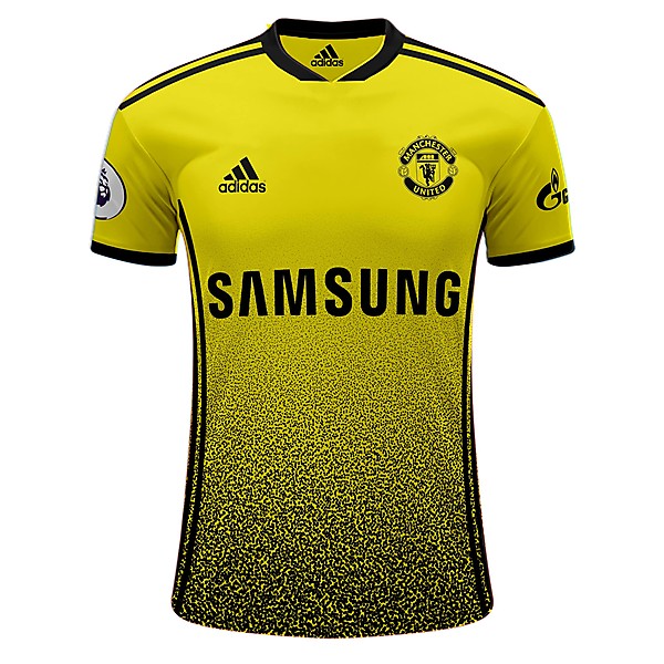 Manchester United third shirt X Samsung and Gazprom