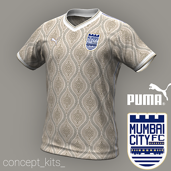 Mumbai City Away Shirt