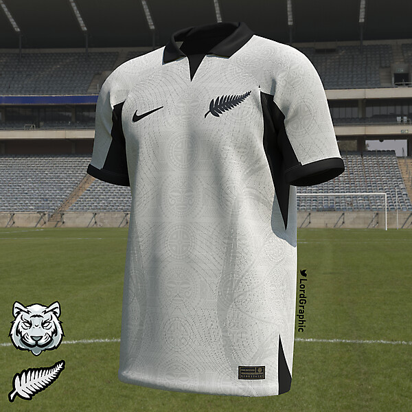 NewZealand x Nike | Home concept jersey design 