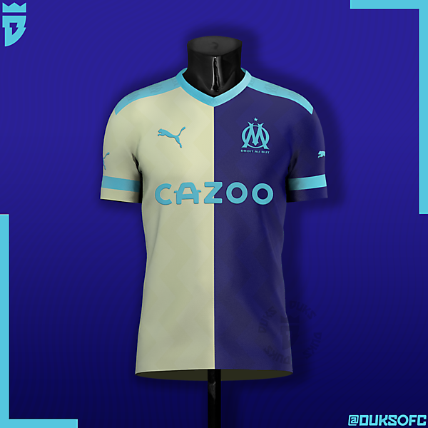 Olympique de Marseille Third Kit Concept