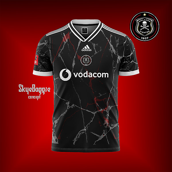 Orlando Pirates-home marbled concept
