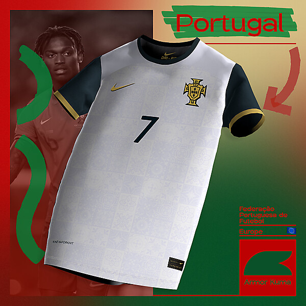 Portugal Nike Away Kit