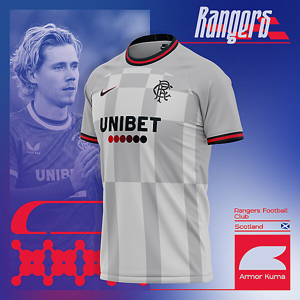 Rangers Nike Away kit