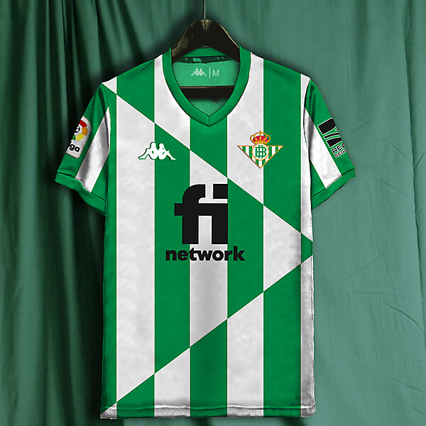 Real Betis home shirt concept