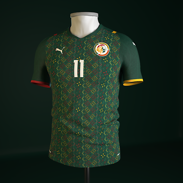 Senegal x Puma concept away kit