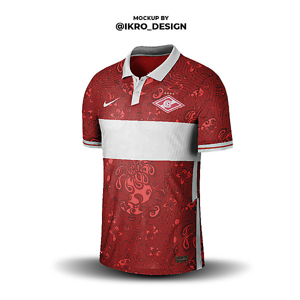 Spartak Moscow home kit