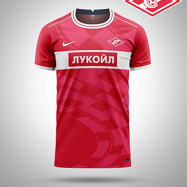 Spartak Moscow home kit concept
