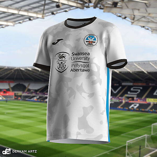 Swansea City x Joma - Home Kit Concept