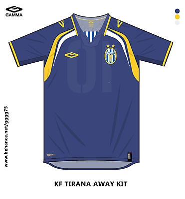 tirana away kit