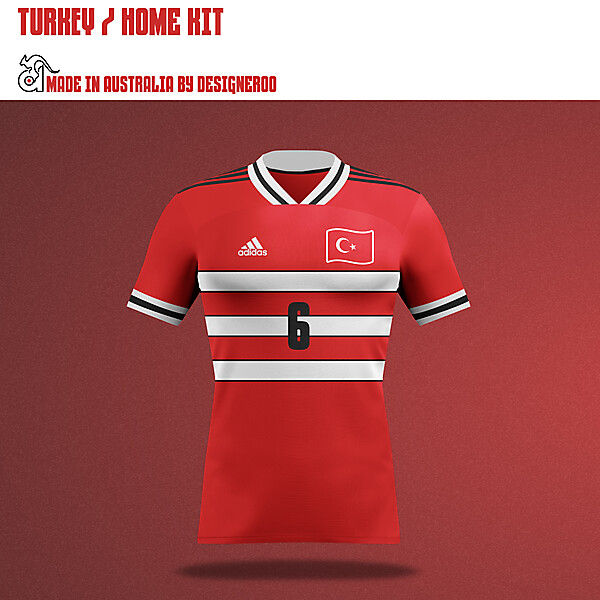 Turkey / Adidas / Home Kit