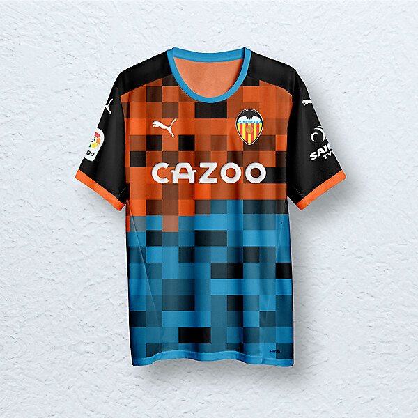 Valencia away shirt concept