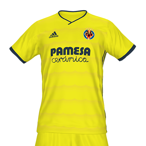 Villarreal home kit by @feliplayzz