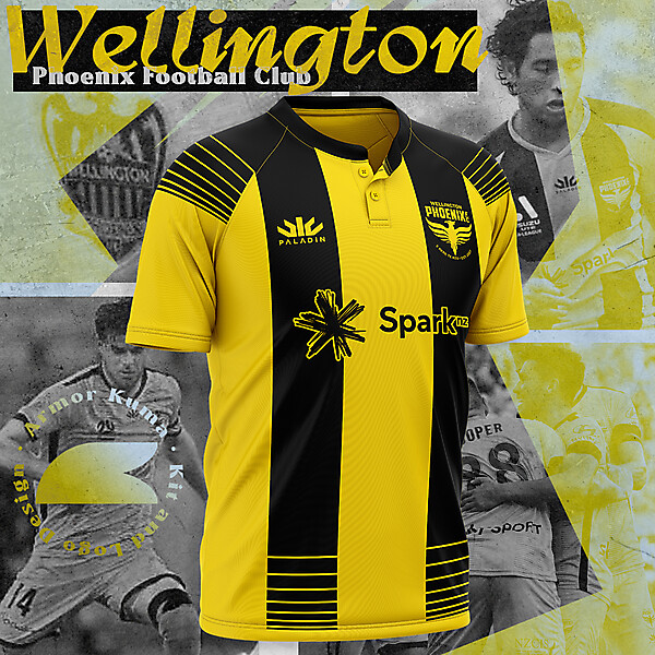 Wellington Phoenix FC Paladin Home Kit