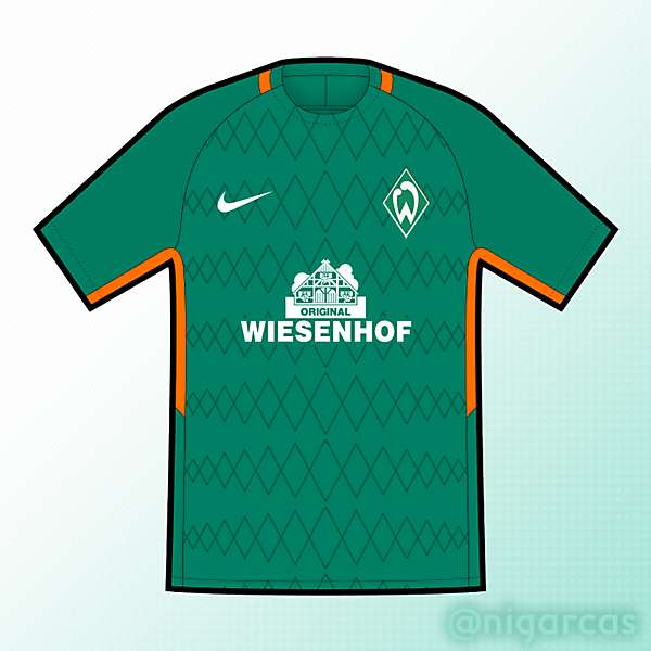 Werder Bremen Home - Nike