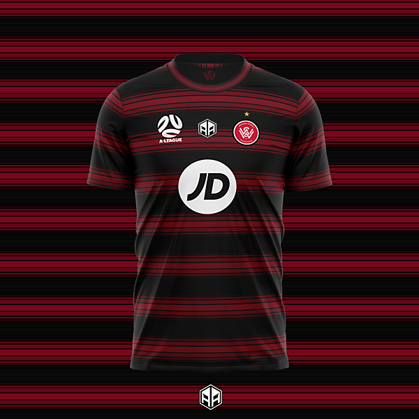 Western Sydney Wanderers home kit concept
