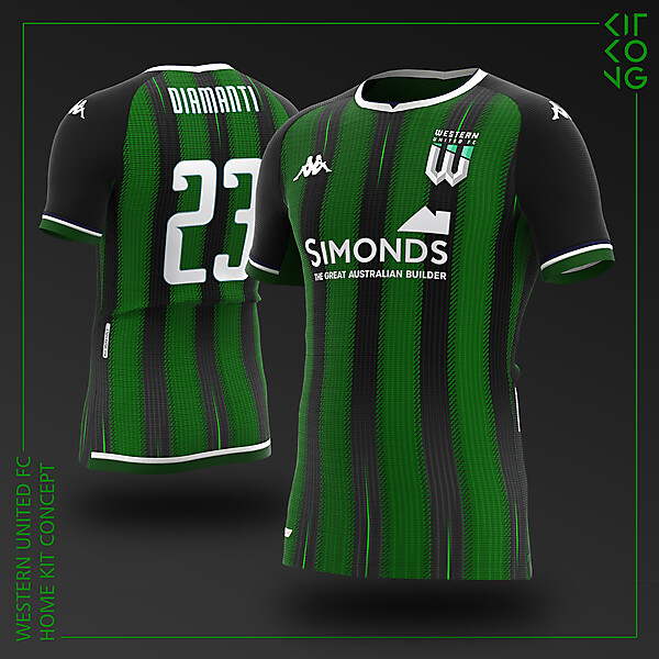Western United FC | Home kit concept