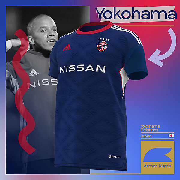 Yokohama F Marinos Adidas Home Kit